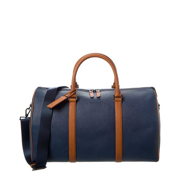 Cole Haan Sloane Leather Packall, Blue - Picture 1 of 4